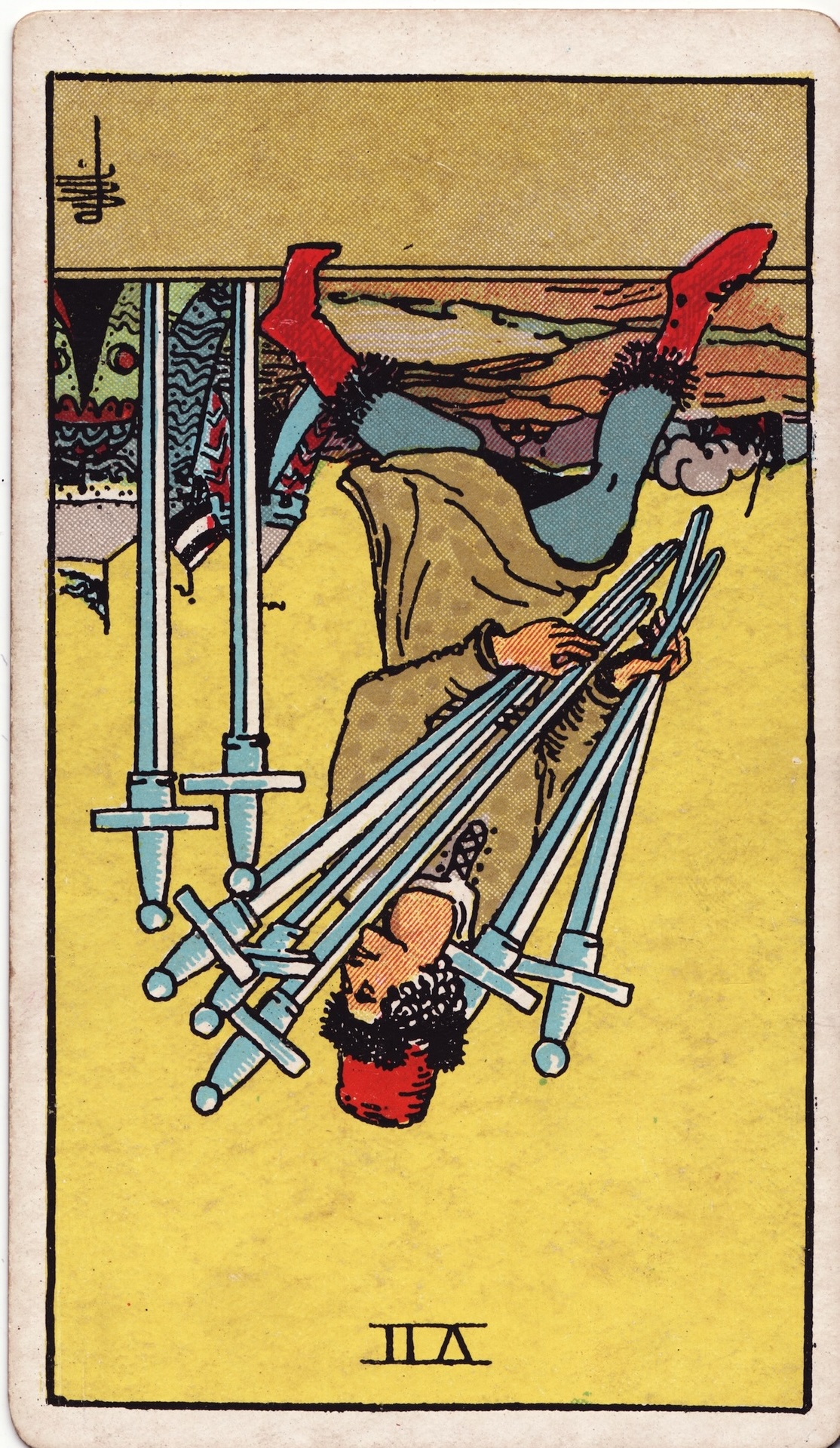 Seven of Swords (Reversed)